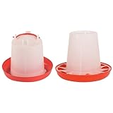 Kit de comedero y bebedero para pollitos, 1 litro y 1 kg, juego de comedero...