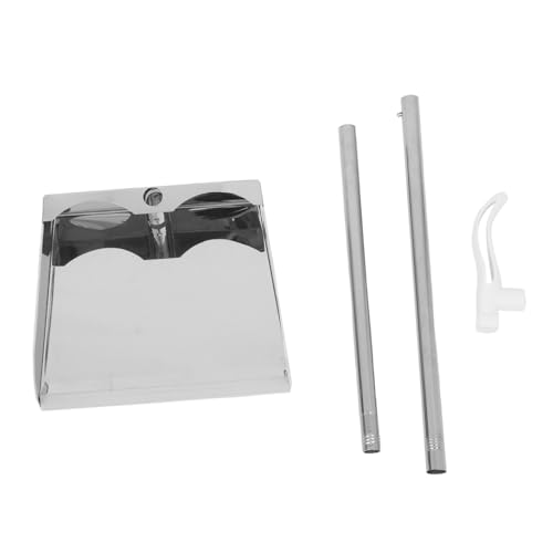 PRETYZOOM 不??スタンドアップダストパン 長柄付き人間工学設計 腰を曲げずに快適清掃 家用耐久ゴミちりとり キッチン玄関ロビーガレージ