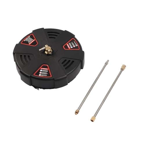 Asixxsix Nettoyeur de pour Nettoyeur Haute Pression, 3600 PSI 16 Pouces, de pour Haute Pression d'Allée avec 2 Rallonges pour Allée, Trottoir, Patio, Béton