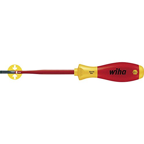 Slotted VDE screwdriver Wiha 35392 Blade width 6,5 mm