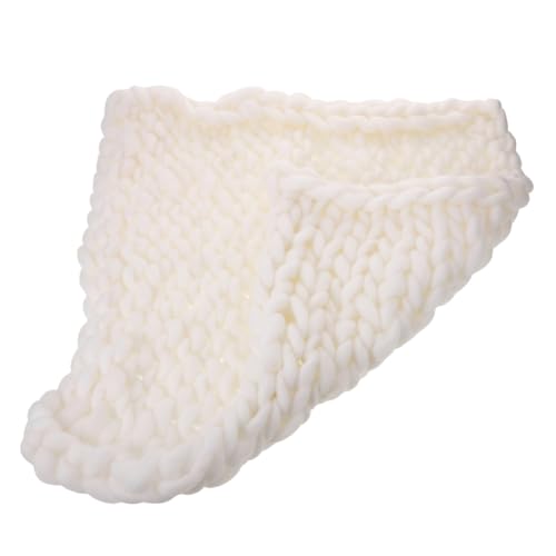 PartyKindom Neugeborenen Fotodecke Weiß