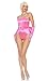 Forplay Women's Girls Bestfriend Celebrity Costume, Pink, XS/S