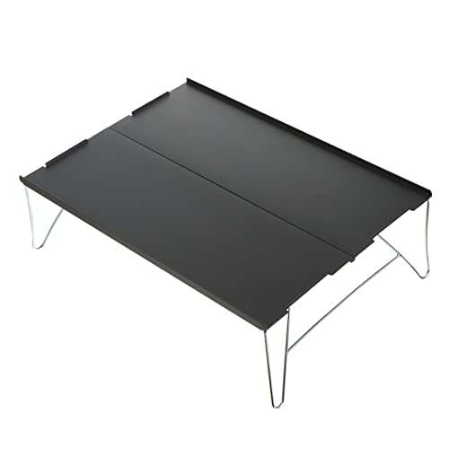 Table de camping pliable Toddmomy légère en aluminium avec pieds robustes - 2