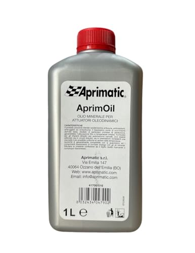 Olio idraulico APRIMATIC APRIMOIL F26 1 Lt specifico per motori elettrici per cancelli