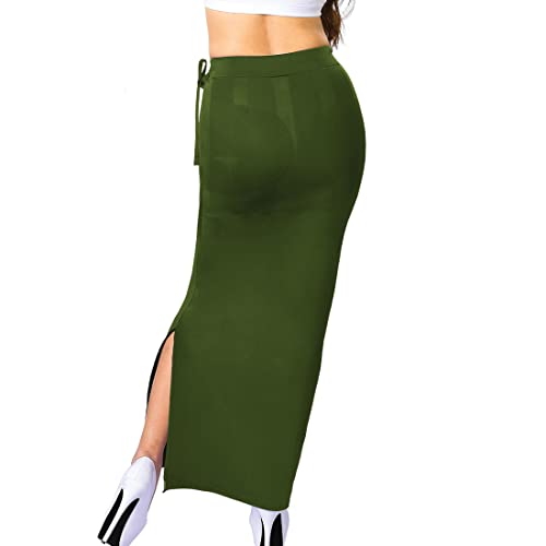 Image of dermawear Women Blended Fabric Saree Shapewear Petticoat (SS-406)