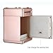 Setibre Piggy Bank, Electronic Password Cash Coin Can Auto Scroll Paper Money Saving Box Toy Gift for Kids (Rose Gold)