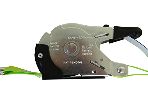 Foto von SHZ 4 x Automatik Spanngurt/Automatischer Zurrgurt Spitzhaken 3,5 m x 25mm 340daN selbstaufrollend (49)