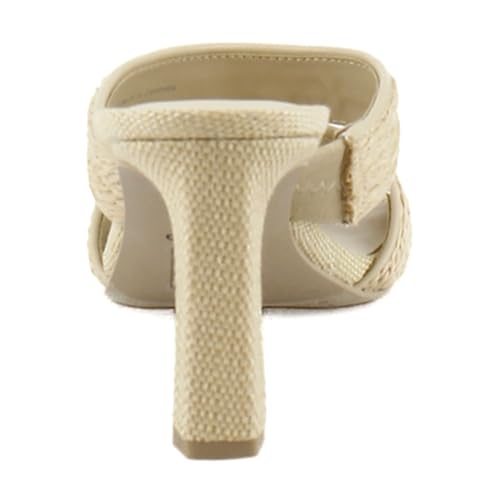 Image of Natural Raffia GITEL Heels by DOLCEVITA