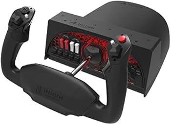 HONEYCOMB アルファフライト コントロール ヨーク&スイッチパネル 71cYMXRJ2mL._AC_UF1000,