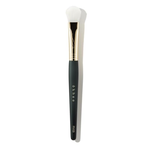 [SOO ADOR] okhee Detail Powder Brush PIV03 - Perfect for Precise Powder Application and Finishing Touches | Designed by K-Pop Makeup Artist Seo Ok | Makeup Brush Base Brush Powder Brush