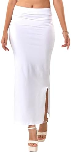 Lyra Women Saree Shaper (Petticoat) White