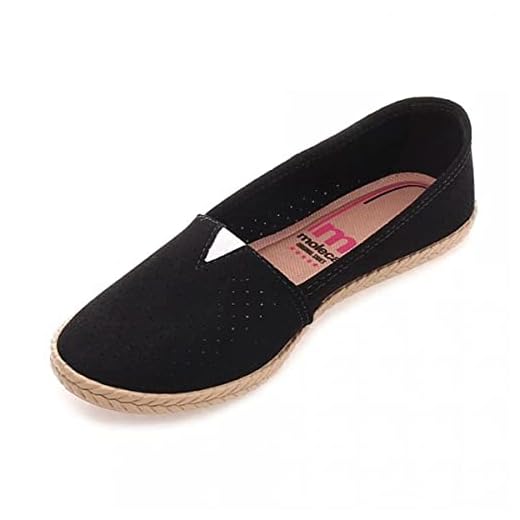Sapato Feminino Moleca Alpargata 5287.200 Preto 35