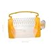 balacoo 1pc Portable Small Animal Carrier Cage with Adjustable Strap for Travel Hiking and Ventilated Design for Safety for Hamsters Chinchillas and Other Small Pets Orange
