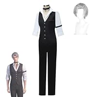 恋と深空 コスプレ衣装 男装 シン ウィッグ付き 真紅の暗幕 Lサイズ 恋と深空 コスプレ衣装 男装 シン ウィッグ付き 真紅の暗幕 L