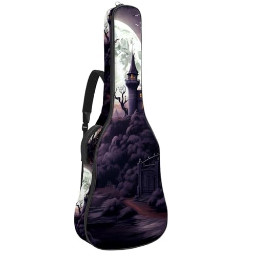 Étui pour guitare 39 pouces en tissu Oxford imperméable avec éponge épaisse