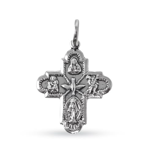 Cruz Espíritu Santo Plata 925m Regalo para Momentos Especiales