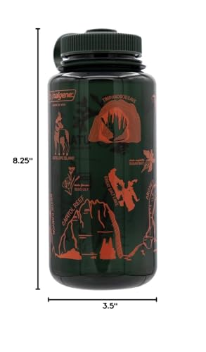 Image of Nalgene 32 oz Wide Mouth Water Bottle | BPA-Free, Durable & Leak Proof,