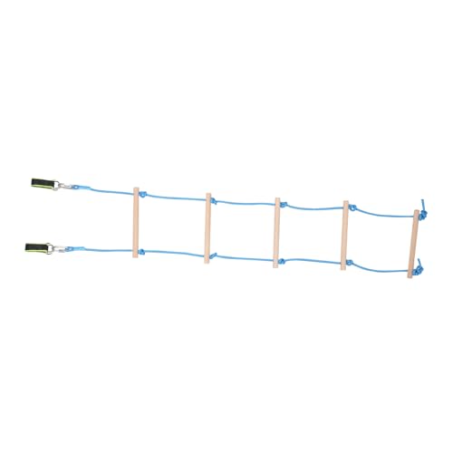 Toddmomy Wooden Playset Ladder Boys and Girls Climbing Frame Accessory Indoor/Outdoor Rope Ladder for Children's Exercise
