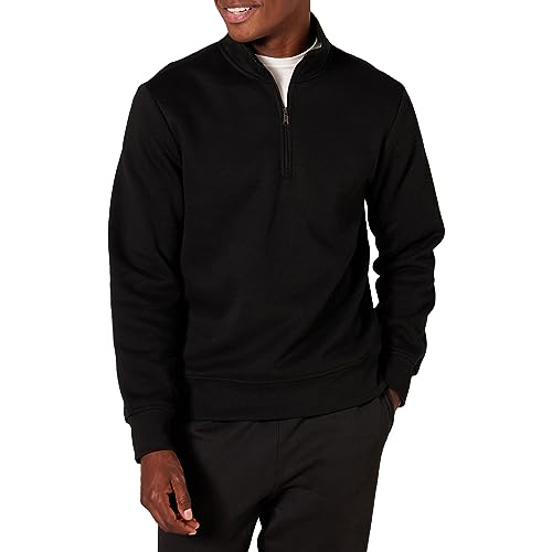 Amazon Essentials Men's Longsleeve Quarterzip Fleece Sweatshirt