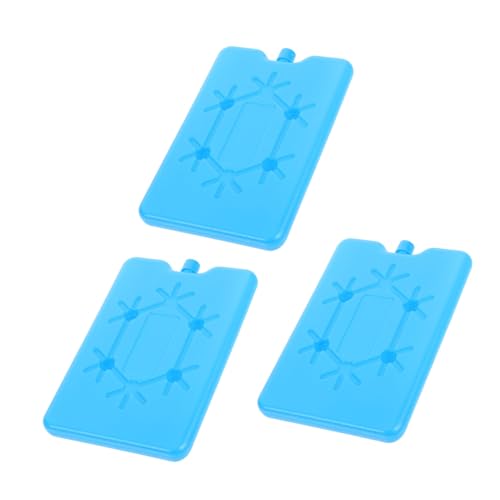 MOTHNUR 3 Paquetes De Hielo Para Loncheras De 200 Ml, Reutilizables, Para Congelar, Moldes Para Cubitos De Hielo, Accesorios Para Playa, Camping Y Pesca.