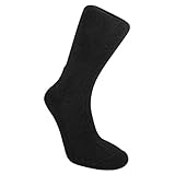 Bridgedale Men's WoolFusion Trail Socks, Black, Large