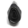 Universal Motorcycle Exhaust Silencer Muffler, Black Stainless Steel, with DB Killer, Compatible with KTM, Kawasaki, Honda, TVS, and Bajaj