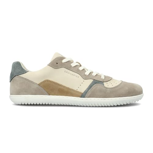 GROUNDIES NOVA GO1 Damen Barfußschuh/Sneaker, Beige/Sage Green, 40