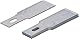 BGS 364-12 | Ersatz-Schaberklingen für Art. 364 | 5-tlg. | 0,6 x 12 mm | Ersatz-Messer für Schaber