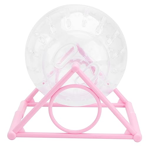 Mikikit 1Pc Hamster Exercise Wheel Durable Plaything for Animals Non Slip Design Easy Hamsters Mice and Hedgehogs Random Color