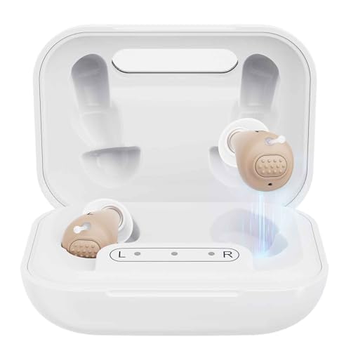 Hearing Aids for Seniors - Rechargeable with 48+ Hour Battery & C...