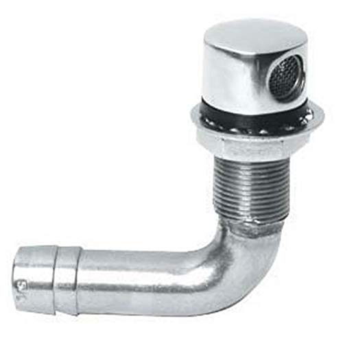 Event carburant 90° inox poli miroir 19 mm anti odeur essence