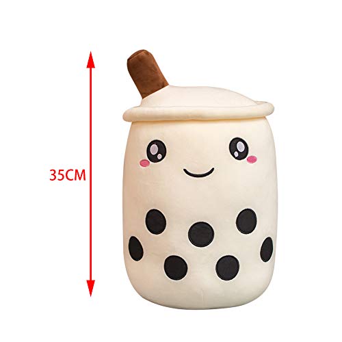 Uposao Bubble Tea - Peluche modello Boba, 24 cm