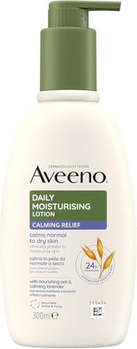 Aveeno Daily Moisturising Lotion Calming Relief for Dry Skin (1x 300ml)
