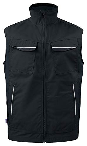 Service Gilet Noir 3XL - Vêtement de travail confortable pour hommes