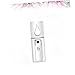 MUCKLILY Nano Sprayer USB Rechargeable Facial Steamer Handheld Mist Spray for Skin Care Makeup Hydration Portable Moisturizing Tool with Mirror Mist for All Day Use