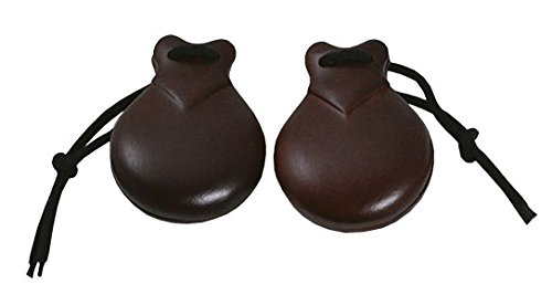 Samba Kastagnetten Mahagoni poliert Nr. 6