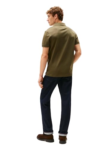 Image of Tommy Hilfiger Men's Short Sleeve Casual Polo Shirts in Regular Fit with Hidden Placket Design