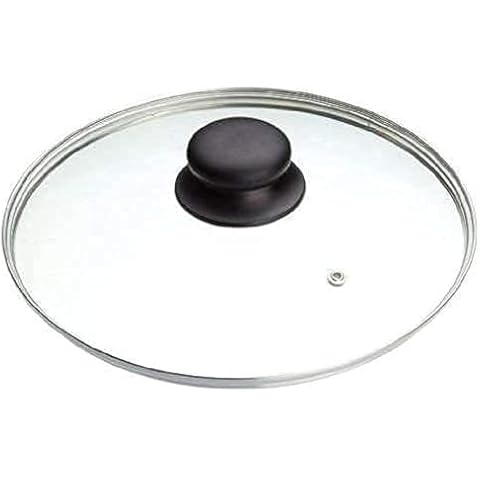 Copper Top Tempered Glass Lid for Pans Cover