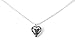 Always in My Heart Memorial Urn Locket-Filigree Pewter Tone,Silver