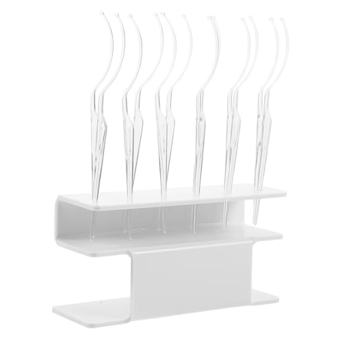 Beatifufu 1 Set False Eyelash Rack Display Stick for Eyelash Extensions Lashes Applicator Tool Storage Holder
