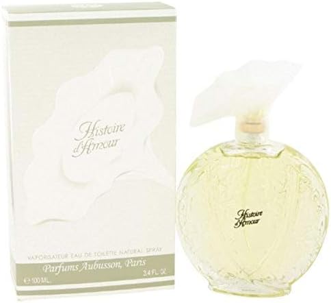 Histoire D'amour By Aubusson For Women. Eau De Toilette Spray 3.4 Ounces