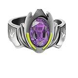 New 2025 Anime Lelouch of The Rebellion Ring Lelouch Lamperouge Zero Mask Open Adjustable Cosplay Ring for Women Men Jewelry Fashion Accessories Creative Gift