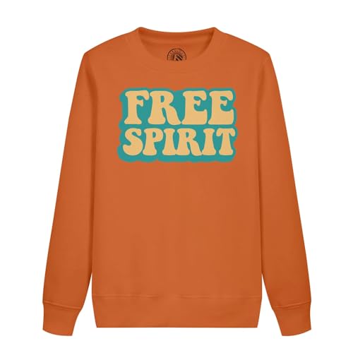 Sweatshirt enfant esprit libre au design hippie et coupe confort