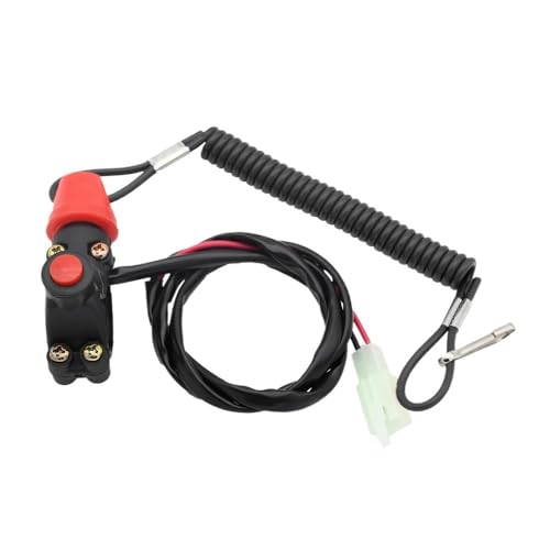 Bouton poussoir moto pour couper le moteur après une chute