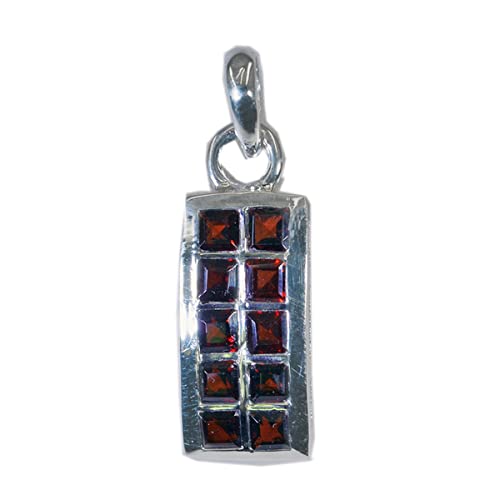 Pendentif grenat rouge pour sublimer vos tenues quotidiennes et soirées