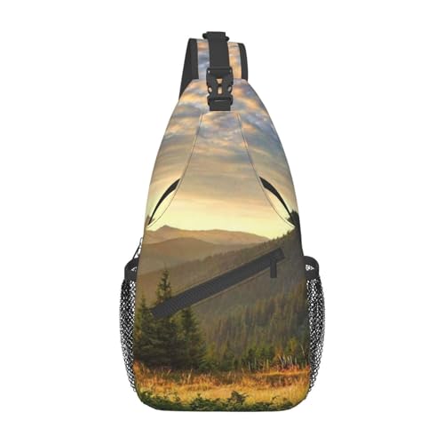 Sac à dos à bandoulière montagne noir anti-encombrement taille unique pour la ville