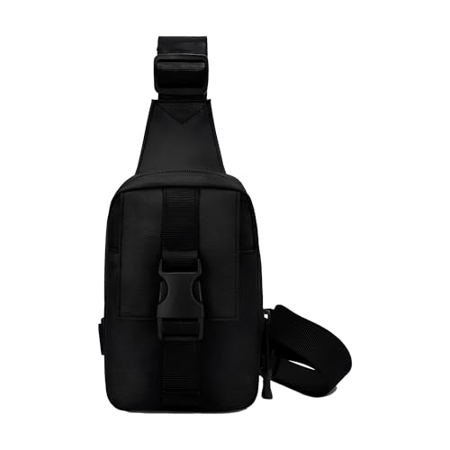 Image of CARRY TRIP Stylish Chest Bag for Men & Women - Small Crossbody Sling Bag for Travel, Hiking & Daily Use - Water Resistant, Lightweight Shoulder Mobile Pouch with Adjustable Strap