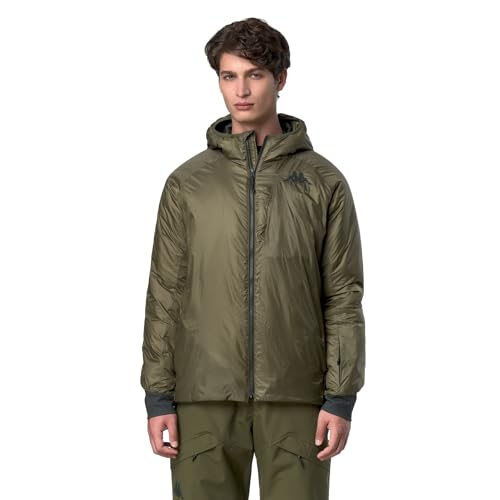 SPORT Kappa - Giubbotto, Uomo, Verde, Nylon, Sci. 6Cento 676, Taglia: XL