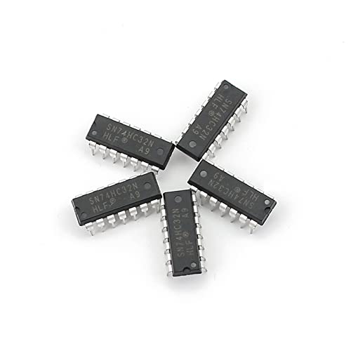 74HC00 DIP14 et lot de 5 pièces CI logiques pilotes pour vos circuits intégrés