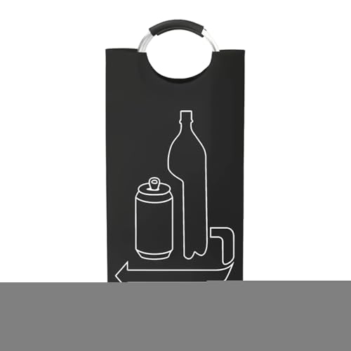 Sulxyi Deposit Bottles Container, Lightweight Strength Balance, 43.5x83.5cm, Deposit Bottles Collection, Bottle Collector Bin, Extra-Large 115l Capacity, For Home Kitchen